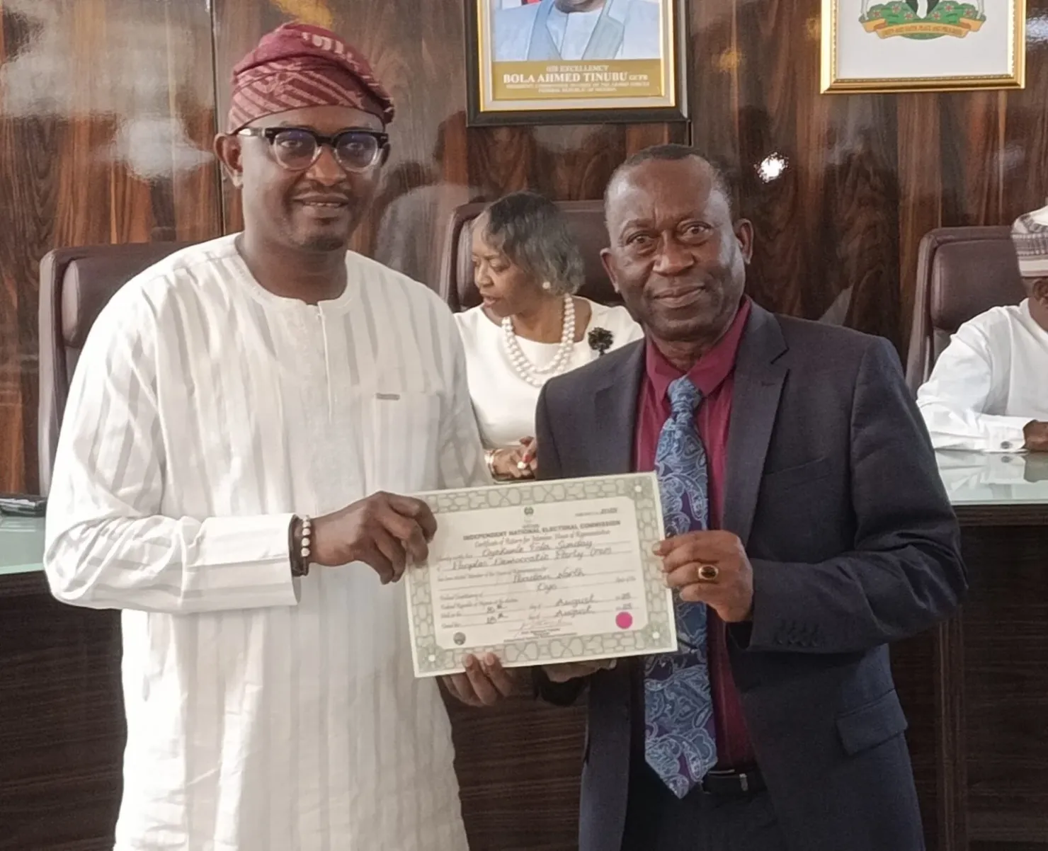 Newly Elected Senators, Reps Receive Certificates from INEC