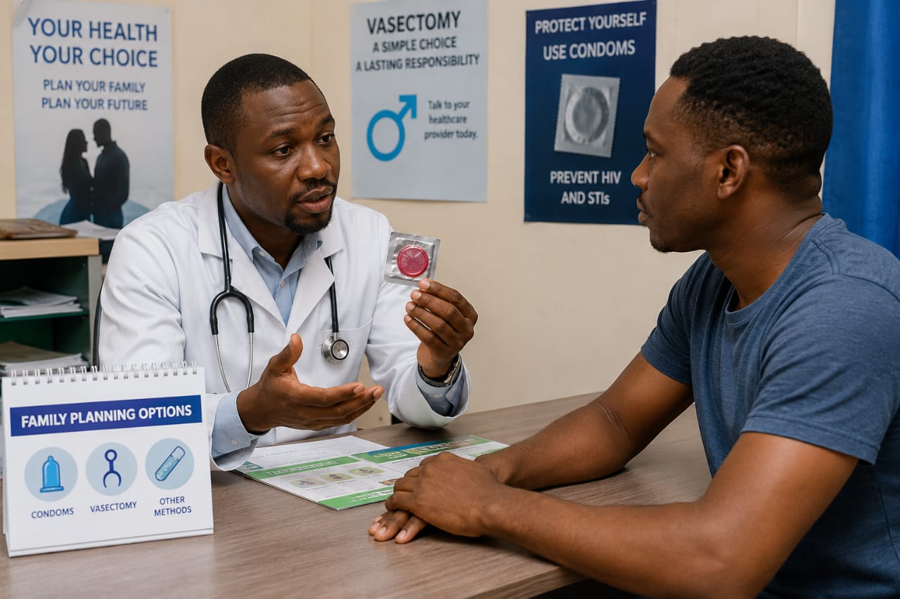 CONDOMS OR VASECTOMY? THE FACTS EVERY MAN SHOULD KNOW